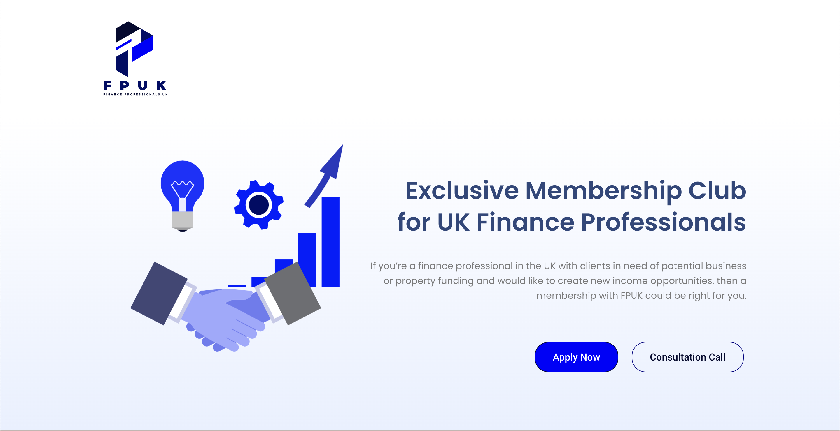 Finance Professionals UK Website Design