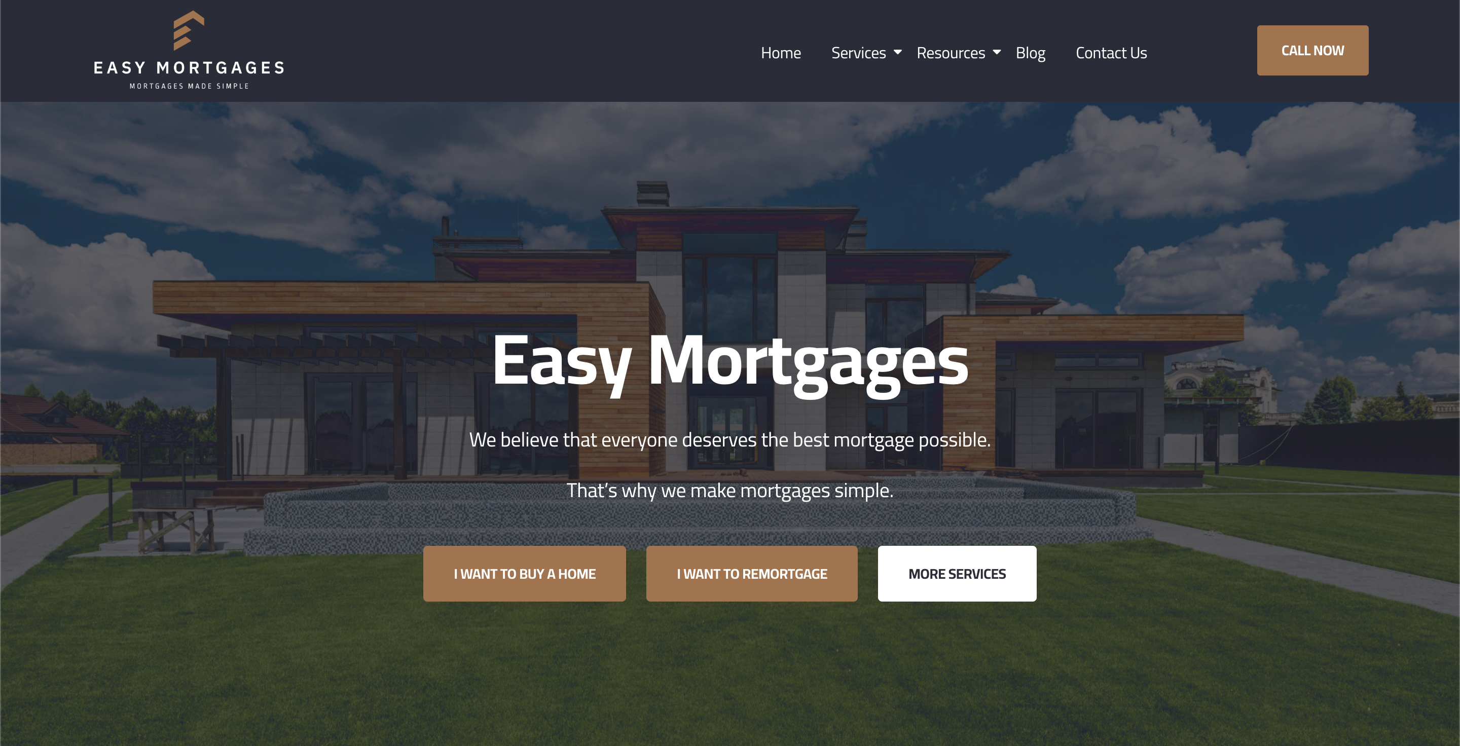 Easy Mortgages - Mortgage Broker UK Website